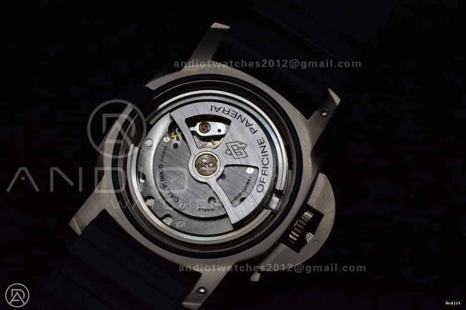 PAM389 V2 1:1 O VSF Strap Rubber on Best Black Edition Clone Super P.9000 0226